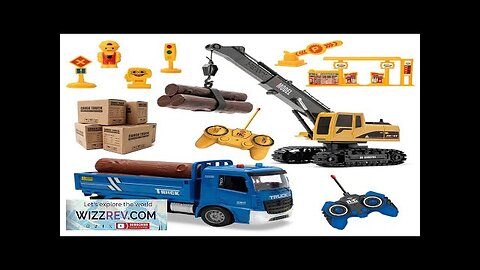 689-838A 2.4G 6CH 1/20 RC Truck+1/22 RC Crane 2-IN-1 Remote Control Car Review