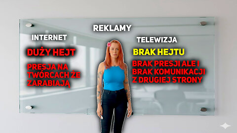 KLAUDIA BIESZCZ OSTRO O REKLAMACH W TELEWIZJI TRADYCYJNEJ