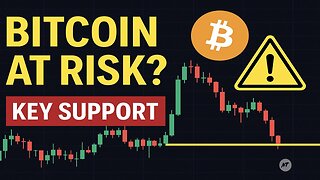 Bitcoin At Risk? Key Support Levels to Watch ⚠️