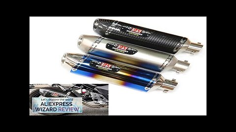 CHMotor stainless steel Motorcycle Exhaust Muffler Pipe 250cc 350cc 600cc Escape Moto Review