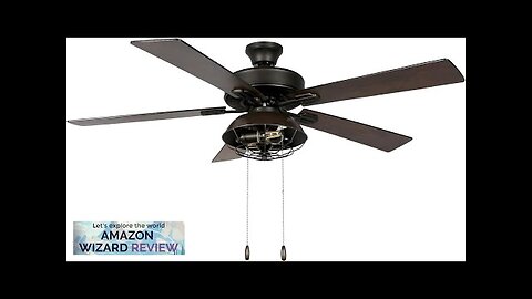 RIVER OF GOODS Farmhouse LED Ceiling Fan 52" L x 52" Review