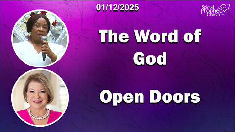 Spirit of Prophecy Sunday Service 01/12/2025