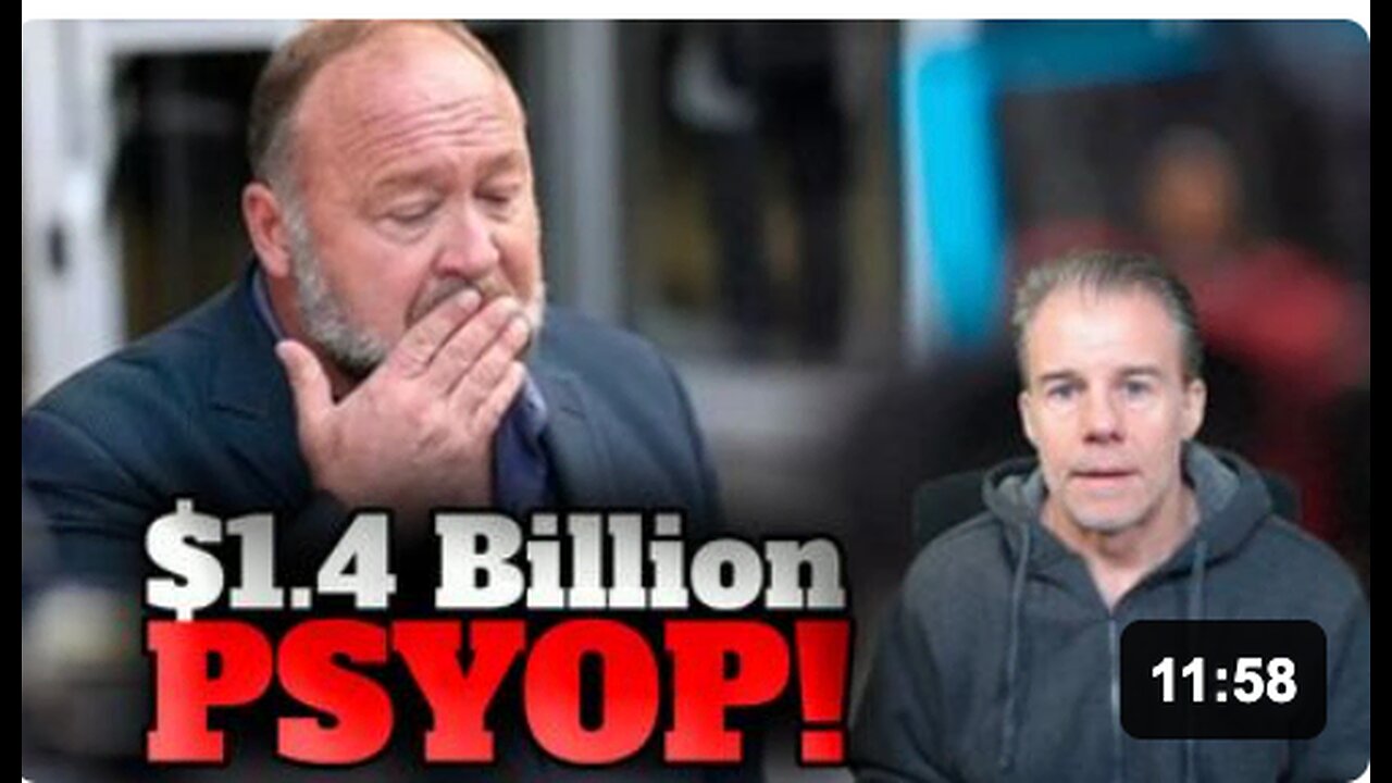 The $1.4 BILLION Alex Jones PSYOP - Supreme Court Rejects Jones Appeal