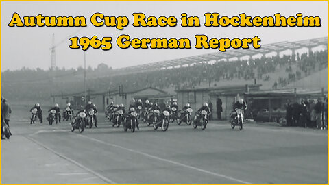 1965 Autumn Cup race in Hockenheim - German Report