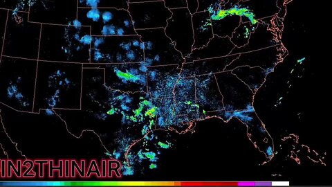 NEXRAD RADAR SITES SHOW INCREASED AIR FORCE ACTIVITY.