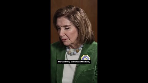 Nancy Pelosi calls Donald Trump "vile creature...worst thing on the face of the earth"