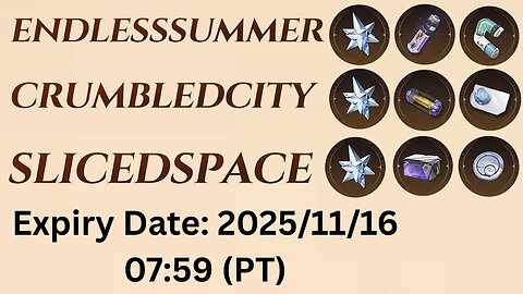 2.8 Livestream Codes (Wuthering Waves)