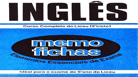 Memo fichas de inglês