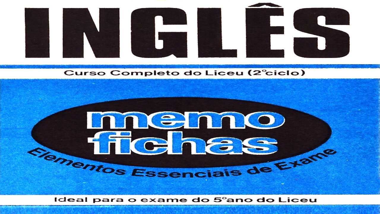 Memo fichas de inglês