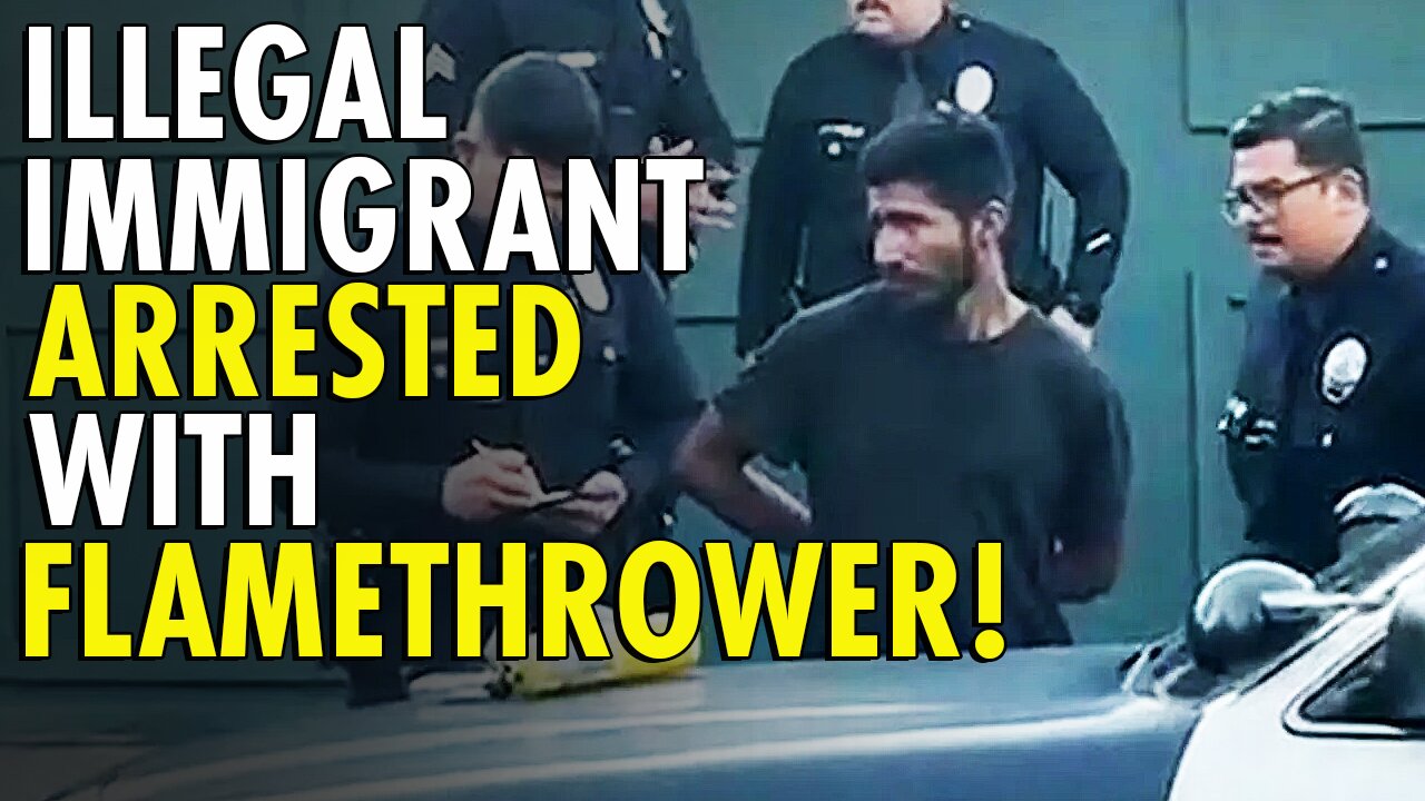 Suspect arrested with ‘flamethrower’ near LA Fire is an illegal immigrant: sources