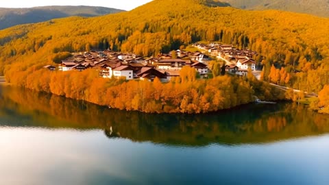 Peaceful piano, Autumn Foliage, Golden Morning Sunrise, Beautiful Relaxing Hymns
