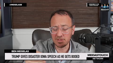 Trump gives DISASTER IOWA Speech as he GETS BOOED
