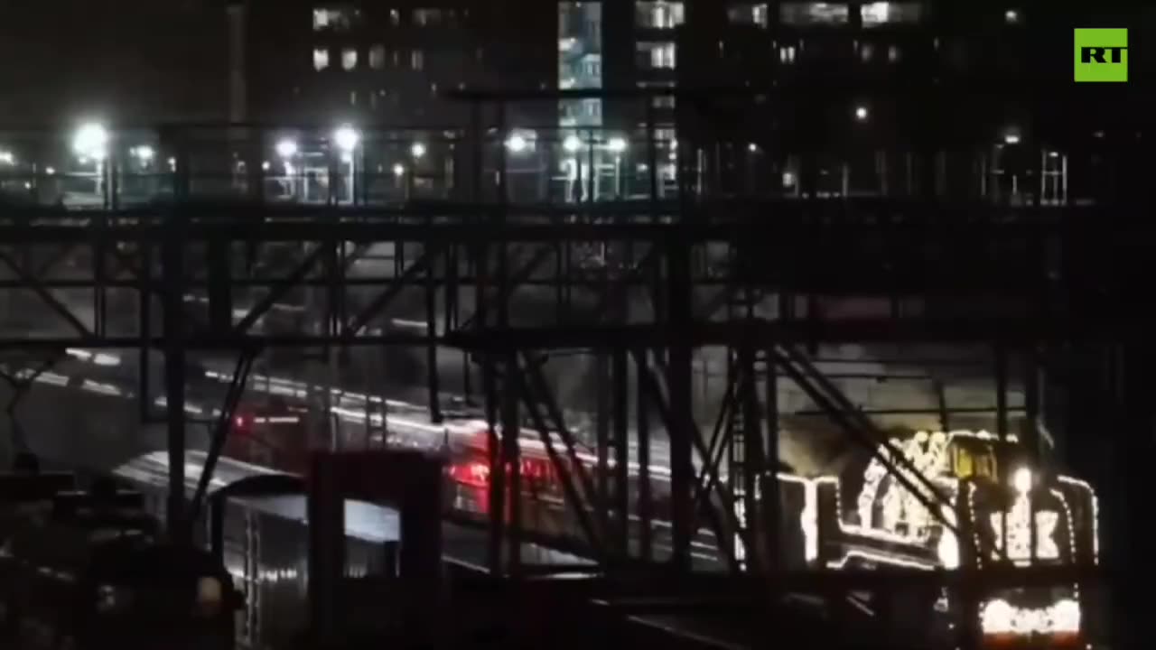 Santa's train is ready for departure