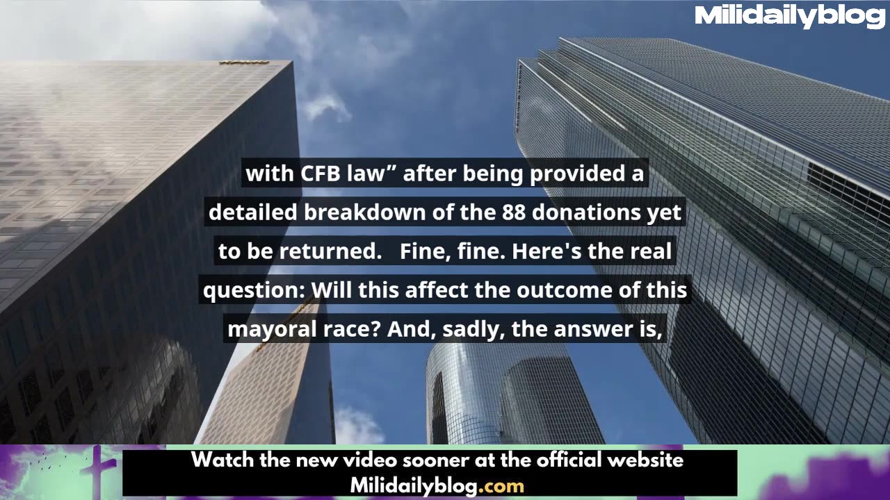 Mamdani's New York Mayoral Campaign Collected Thousands in Illegal Donations