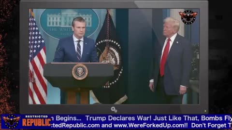 Trump Declares War! Bombs Dropped, Strike Footage Released, And Retaliation Underway!