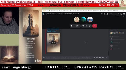 4974 - Ewka rozmawia z JJayJoker i z Kartka i z NieNajlepsza na Discord 👮‍♀️ - 28.12.2024 rok