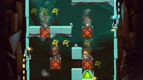 🧩 Lemmings Gameplay | Mission “Terraform This Rock” ✨
