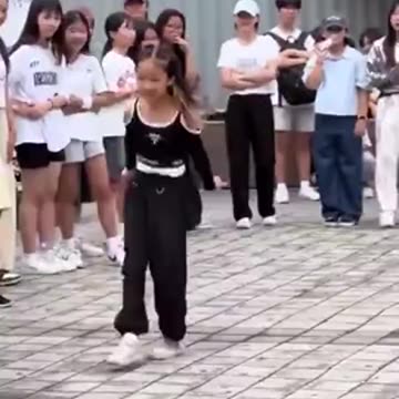 Wow! That young lady is really skilled at this!