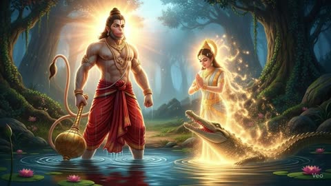 Hanuman ji ne kiya Kapti Kalnemi ka Sanhaar! || Hanuman vs Kalnemi Fight from Ramayan ⚔️🔥