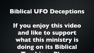 Biblical UFO Deceptions - Ep 85 - ANOTHER HUNTING UFO PART 2 - Sunday January 26, 2025