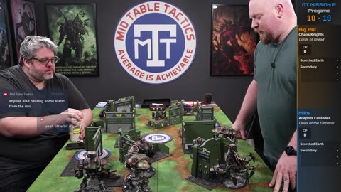 Warhammer 40k Battle Report: Adeptus Custodes VS Chaos Knights