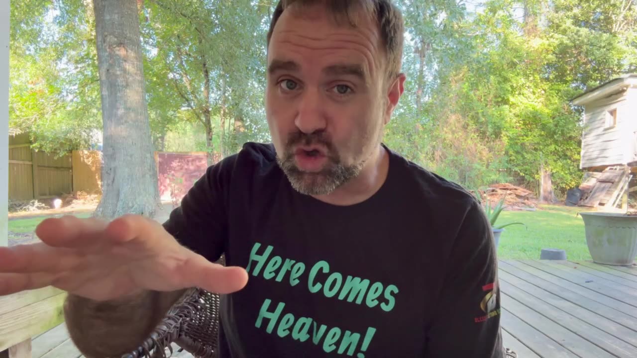 The Heavenly realm was opened when Jesus was baptized.