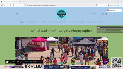 Showing Off New Products on the Photography Website