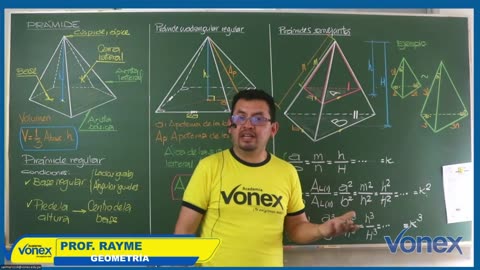 VONEX CICLO MATE 2024 | Semana 20 | Geometría: Pirámide