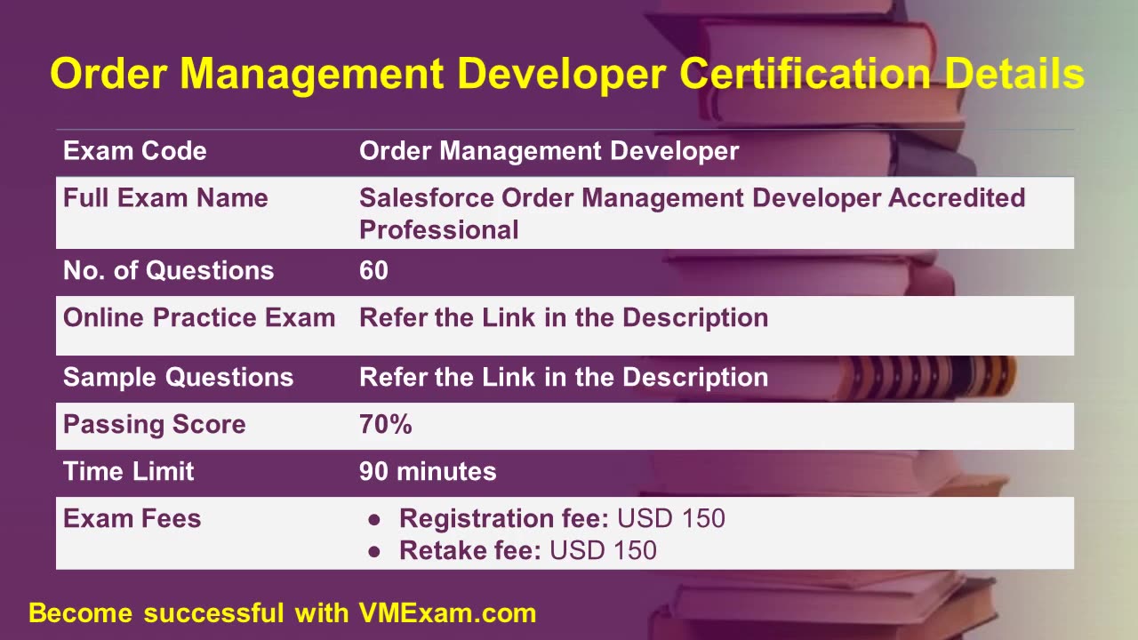 Salesforce Order Management Developer Exam | Enhance Your Preparation