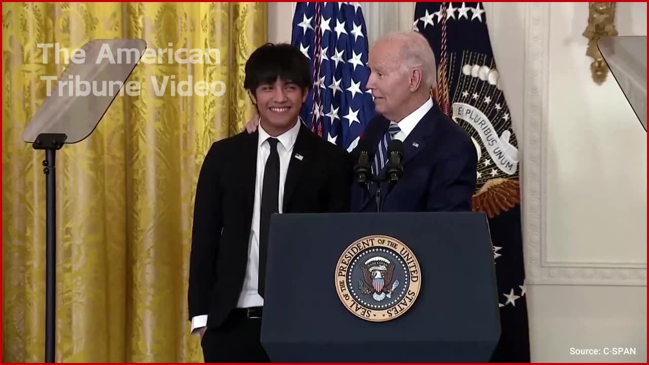 Biden Forgets Teen’s Name While Singing “Happy Birthday,” Standing Alongside Him [WATCH]