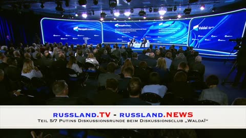 Putins beim Diskussionsclub „Valdaï“ - Teil 5/7 Sotschi 02.10.2025