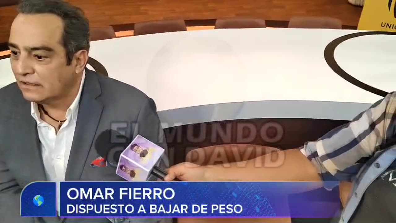 #OmarFierro, Tengo más de 61 años, tengo que cuidar mi peso para más es mi autocuidado