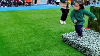 The Boy Is So Athletic For His Age! 😮👏