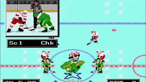 #MNWILD , #MINNESOTA , NHL - 94 MOD - MINNESOTA WILD VS RED WINGS RD 2 GM 4