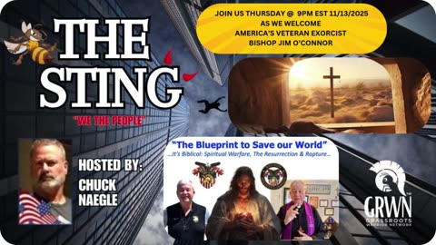 The Sting Podcast w/ Bishop Jim O'Connor 11/13/25 @ 9pm EST