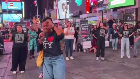 JESUS IS IN TIMES SQUARE