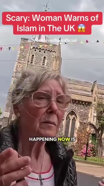 Woman has a horrifying warning of Islam for the UK