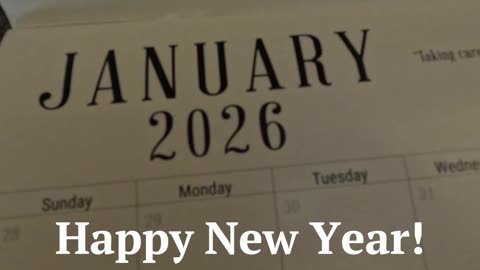 Happy New Year 2026! ROCK UNTIL YOU DROP!