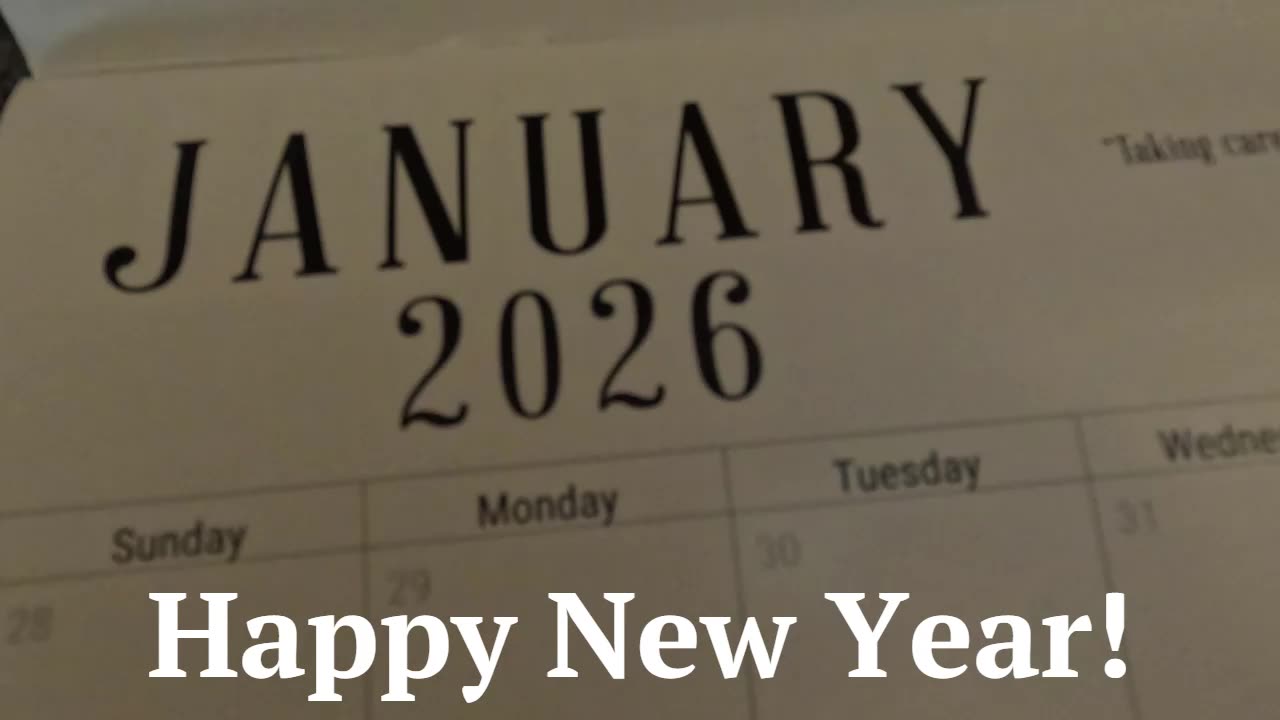 Happy New Year 2026! ROCK UNTIL YOU DROP!