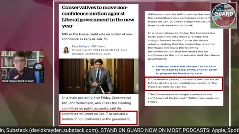 Trudeau's Political Crisis: What's Next? | Stand on Guard CLIP