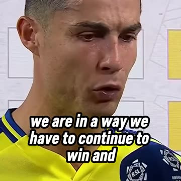 CR7 motivational speech