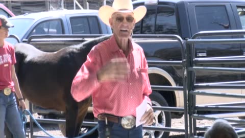 Skipper Calder & Cowboy-up Ministry bring horse training with a message at 11am.