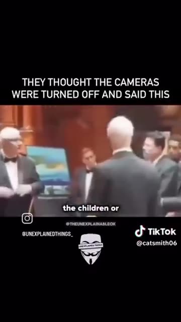 They thought the cameras were off