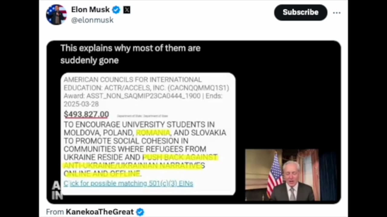 Why is U.S.A.I.D. Disbursing Taxpayer Money to Left-wing Media Organizations Around the World?