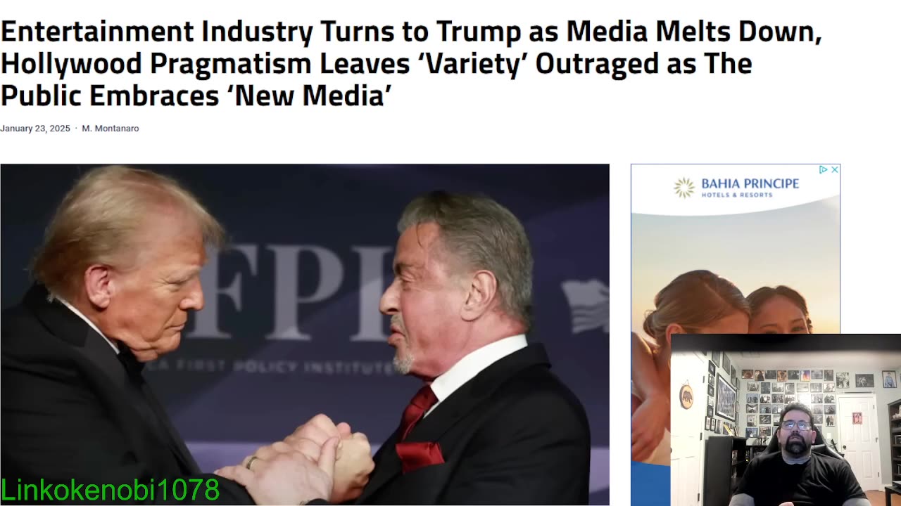 Variety Upset That Hollywood Entertianment Industry Has Joined Donald Trump