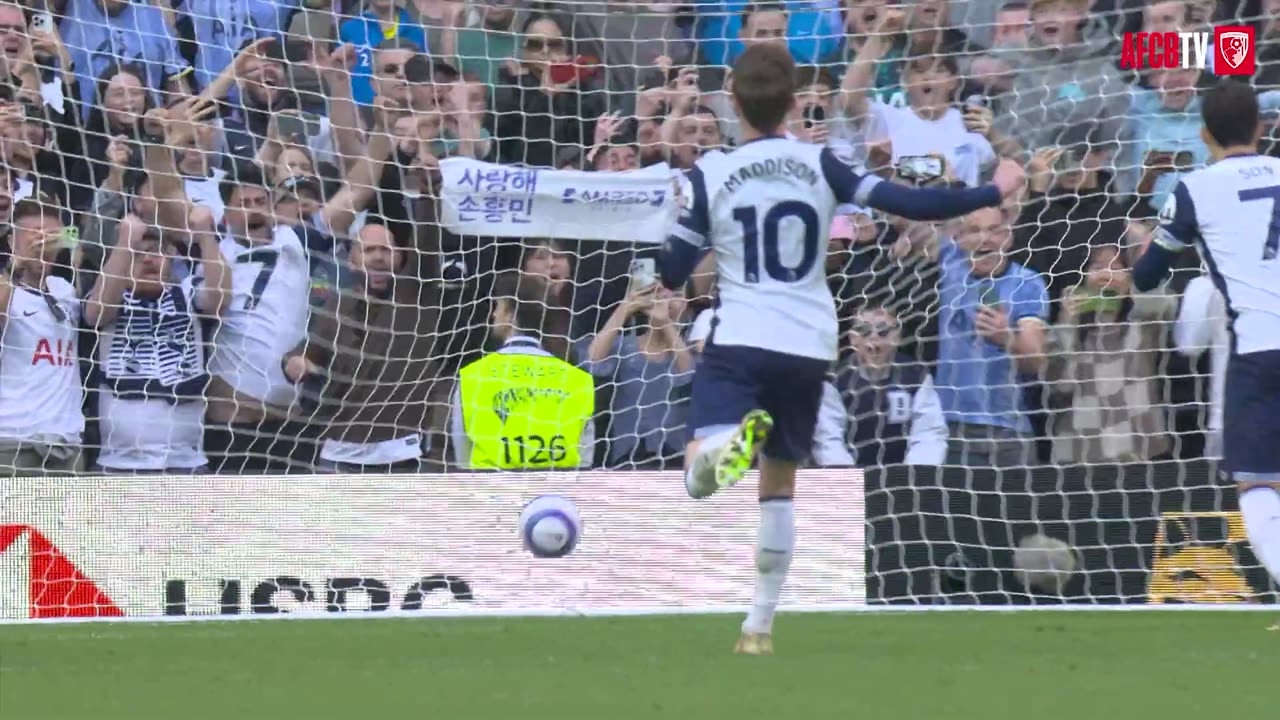Spurs 2-2 AFC Bournemouth CANCELLED GOALS