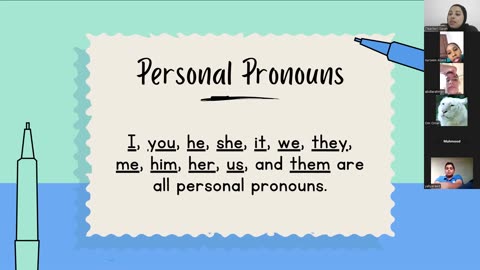 personal pronouns