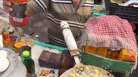 Cooking Coca-Cola with eggs #streetfood #food #FUNNY