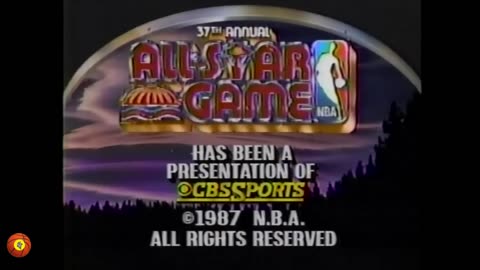 "All-Star Game Seattle'87" NBA 1986/87 (08/02/1987) 