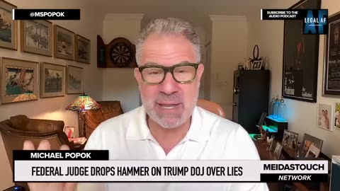 Judge BLOWS UP Trump DOJ After SHOCK Behavior in Court